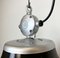 Industrial Black Enamel Factory Pendant Lamp from Elektrosvit, 1960s 7