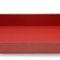 Red Painted Wooden Shelves by Walter Wirz for Wilhelm Renz, 1960s , Set of 2 10