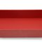 Red Painted Wooden Shelves by Walter Wirz for Wilhelm Renz, 1960s , Set of 2, Image 10