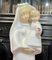 Steingut Jungfrau mit Kind von Bel Delecourt für Quimper 6