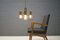 Vintage 4-Armed Ceiling Light by Gaetano Sciolari, Image 3