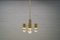 Vintage 4-Armed Ceiling Light by Gaetano Sciolari, Image 1