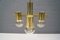 Vintage 4-Armed Ceiling Light by Gaetano Sciolari 7