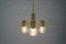 Vintage 4-Armed Ceiling Light by Gaetano Sciolari 5