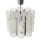 Murano Glass and Chromed Metal Chandelier, 1970s, Image 2