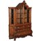 19 Century Baroque Dutch Showcase Oak, 1850s 2