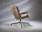 Silla de escritorio Time Life para el vestíbulo de cuero latón de Eames para Herman Miller, años 80, Imagen 6