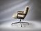 Time Life Lobby Desk Chair in Latte Leather by Eames for Herman Miller, 1980s 3