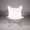 Tripolina Chair in White Textile, Image 1