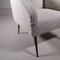 Italian Armchair in Reupholstered in Bouclet 2