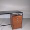 Functionalist Tubular Metal, Wood and Glass Top Desk by Osvaldo Borsani 6