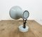 Vintage Grey Metal Wall Lamp by Josef Hurka for Napako, 1970s 6