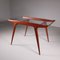 Tisch aus Holz & Glas von Carlo De Carli 1