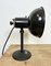 Vintage Black Enamel Table Photo Lamp, 1950s 12