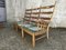 Divano e sedia imbottiti in quercia, anni '50, set di 2, Immagine 6