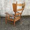 Divano e sedia imbottiti in quercia, anni '50, set di 2, Immagine 16