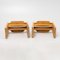 Pine Jonte Stools by Gilbert Marklund for Furusnickarn Ab, 1970s, Set of 2 2