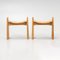 Tabourets Jonte en Pin par Gilbert Marklund pour Furusnickarn Ab, 1970s, Set de 2 3