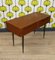Small Teak Drawer Chest of Drawers on Delicate Metal Legs 2