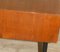 Small Teak Drawer Chest of Drawers on Delicate Metal Legs 8