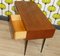 Small Teak Drawer Chest of Drawers on Delicate Metal Legs 5