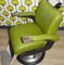 Vintage Greiner Hairdressing Chair in Bright Green Chrome 4