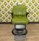 Vintage Greiner Hairdressing Chair in Bright Green Chrome, Image 6