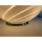 Murano Spiral White Murano Glass Table Lamp by Simoeng 9
