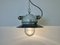 Grey Cast Aluminium Explosion Proof Lamp with Enameled Shade from Elektrosvit, 1970s, Image 17