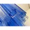 Lámpara de araña Tronchi Sputnik de cristal de Murano en azul celeste y azul de Simoeng, Imagen 5