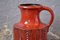 Large Vintage Red Vase with Handle from Carstens Tönnieshof, 1960s, Image 3