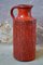 Large Vintage Red Vase with Handle from Carstens Tönnieshof, 1960s, Image 4