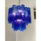 Blue Tronchi Murano Glass Sputnik Chandelier by Simoeng 12