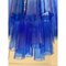 Blauer Tronchi Murano Glas Sputnik Kronleuchter von Simoeng 9
