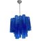 Blue Tronchi Murano Glass Sputnik Chandelier by Simoeng 1