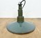 Industrial Enameled Military Pendant Lamp with Cast Aluminium Top, 1960s, Image 10