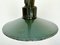 Industrial Enameled Military Pendant Lamp with Cast Aluminium Top, 1960s, Image 4