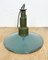 Lámpara colgante militar industrial esmaltada con superficie de aluminio fundido, años 60, Imagen 12