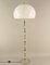 Mid-Century Italian Floor Lamp in Glass and Chrome, 1960s, Image 8