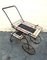 Hand Painted Ceramic Tiles and Wrought Iron Bar Cart Trolley by N. Teplow, 1950s 6