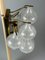 Wandlampe aus Eisglas Tulipan von JT Kalmar, Österreich, 1970er 6