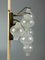 Tulipan Wall Lamp in Ice Glass by J.T. Kalmar, Austria, 1970s 7