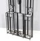 French Art Deco Wrought Iron Hall Tree or Port Manteau in the style of Edgar Brandt, 1930s 4