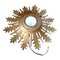 Spanish Sun Wall Lamp in Metal 5