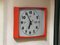 Reloj de pared era espacial con calendario de Odo France, años 70, Imagen 8