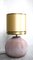 Große dänische Kugel Tischlampe aus Holz, 1980er 4