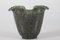 Danish Art Deco Stoneware Vase with Verdigris Green Glaze by Arne Bang, 1930s-1940s, Image 3