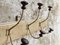 French Wall Coat Rack, 1930s, Image 9