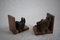 Wooden Bookends with Terriers, 1920s, Set of 2, Image 3