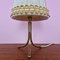 Rockabilly Brass Tripod Table Lamp, 1950s 4